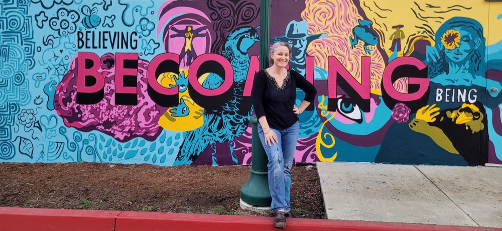 Becoming Mural at Sacramento State